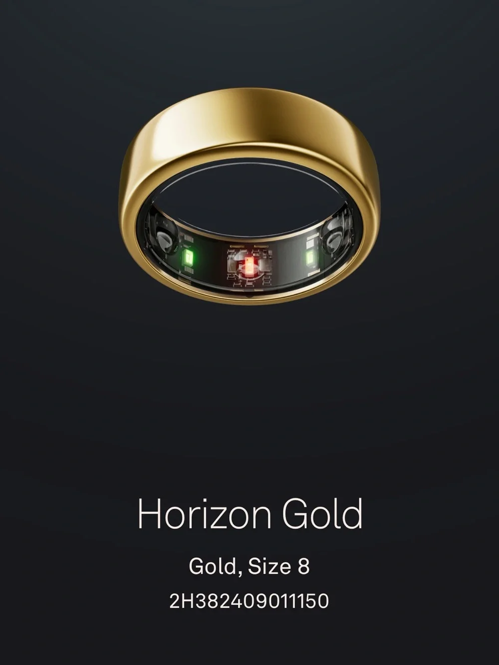 Horizon Gold Smart Ring – Gold